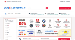 Desktop Screenshot of coquedecle.com